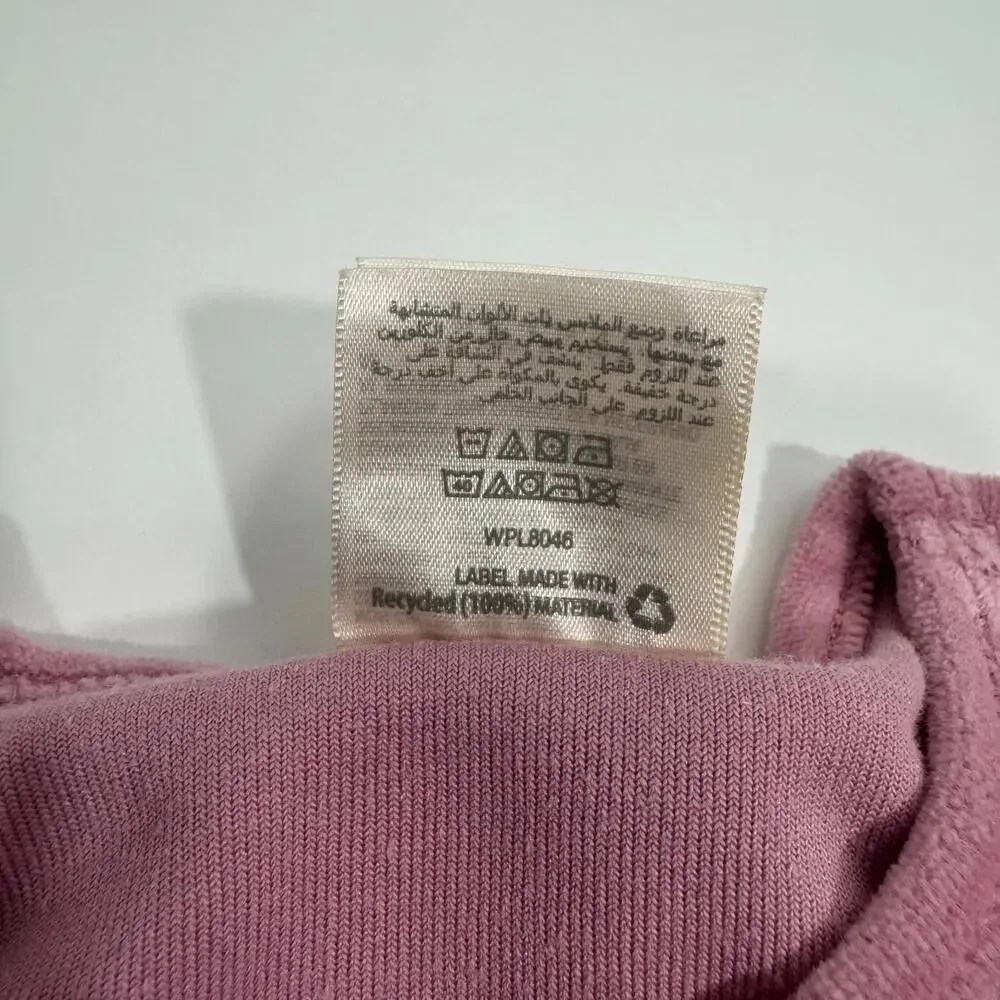 First Impressions Baby Girls Size 3-6 Months Pink Bow Graphic Velour Sweatshirt - Picture 5 of 8